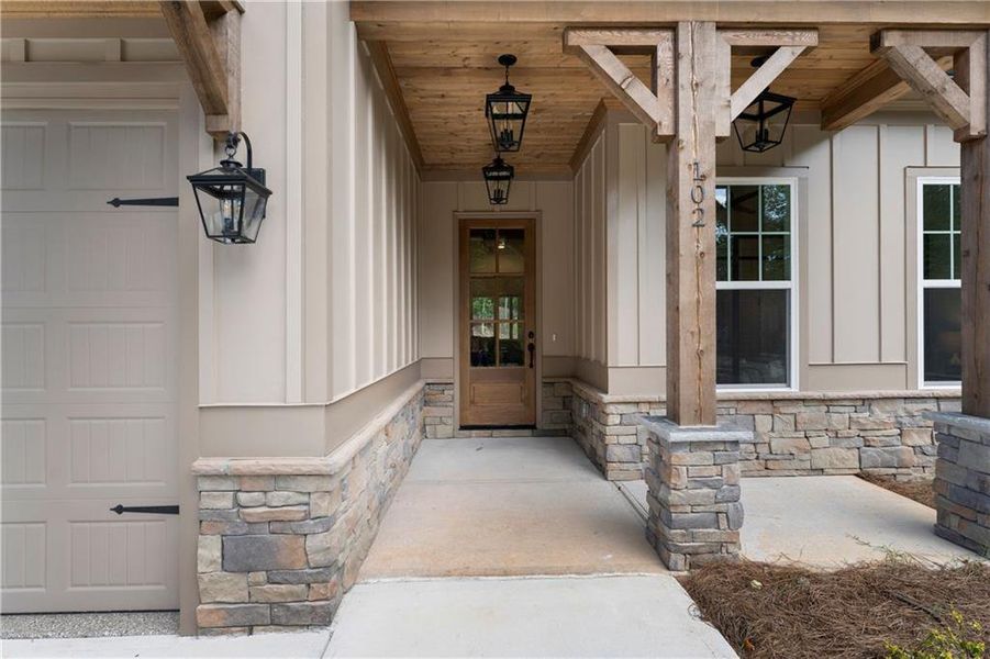 Exterior details and patio area of a home in , Waleska (Image 3). Exterior details and patio area of a home in , Waleska (Image 3).