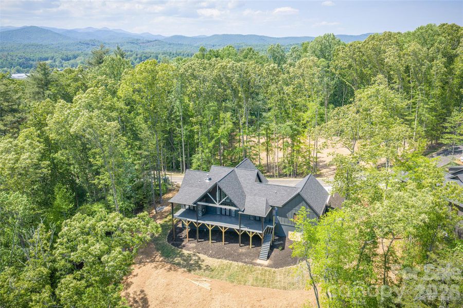 Front exterior of a new home in , Hendersonville, NC, highlighting curb appeal (Image 5).