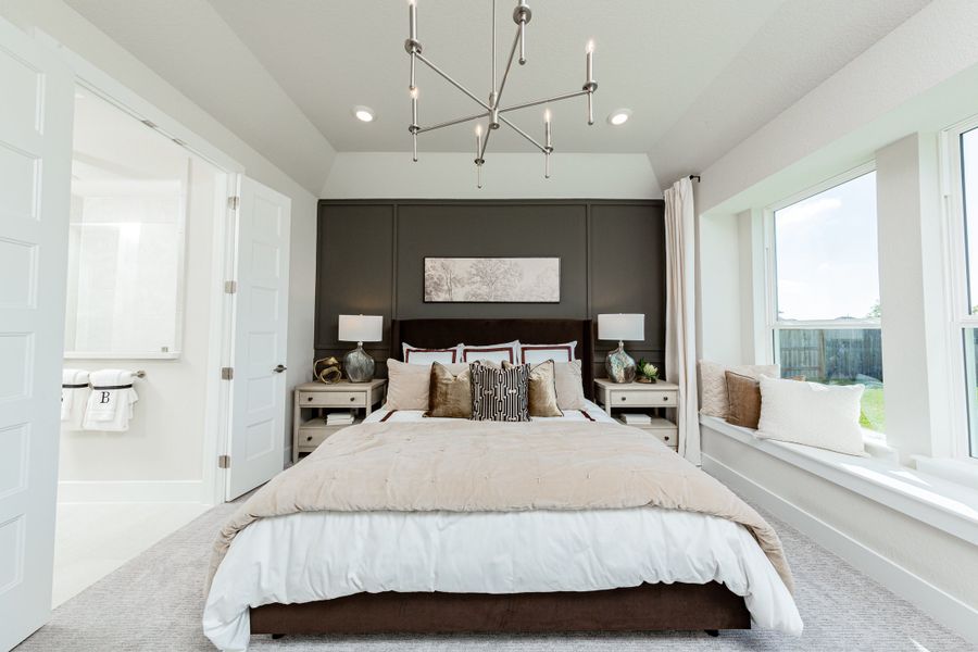 Representative furnished interior of a home built from the Alder by Beazer Homes in Arabella on the Prairie: Premier Collection, Richmond (Image 9).