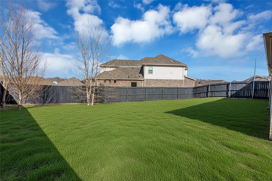 Grass has been enhanced to reflect growing season Grass has been enhanced to reflect growing season