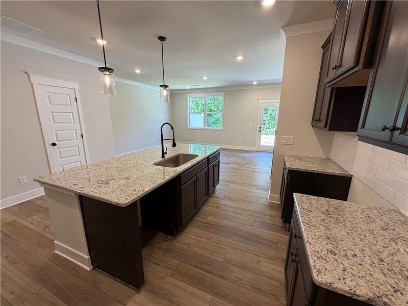 Furnished interior view inside a new home in Millstone at Mundy Mill, Gainesville (Image 7).