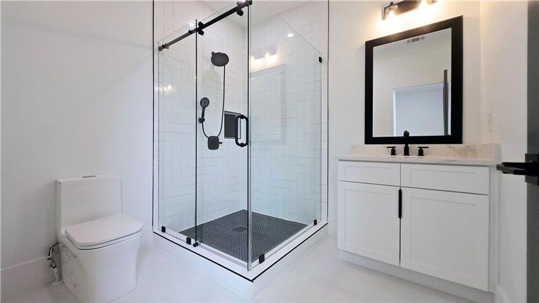 Furnished interior view inside a new home in , Atlanta (Image 5). Furnished interior view inside a new home in , Atlanta (Image 5).