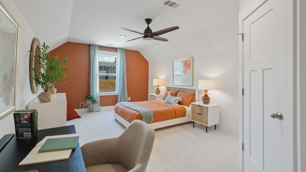 Representative furnished interior of a home built from the Parker by DRB Homes in Hinson Farm, Fountain Inn (Image 12). Representative furnished interior of a home built from the Parker by DRB Homes in Hinson Farm, Fountain Inn (Image 12).