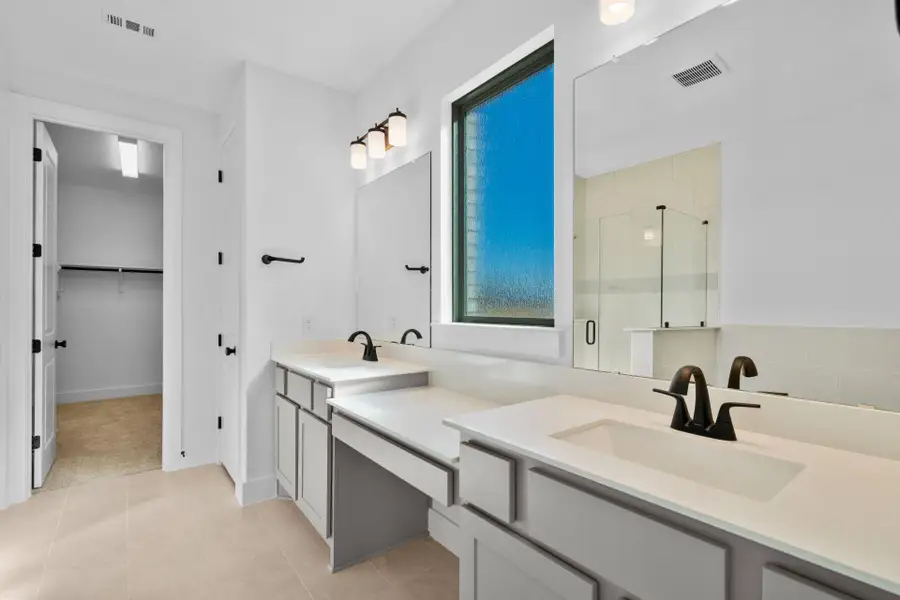 Primary Bath retreat with dual vanities