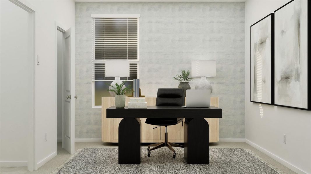 Furnished interior view inside a new home in Esperanza, Richmond (Image 13).