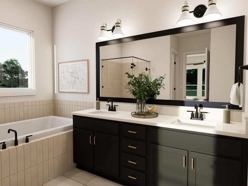 The Brookford - Owner's Bath The Brookford - Owner's Bath