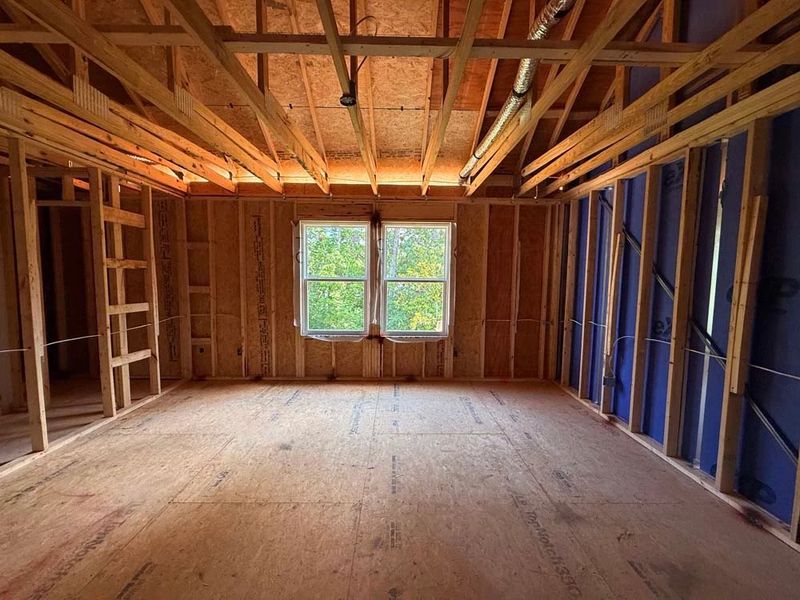 Primary Bedroom Construction Progress