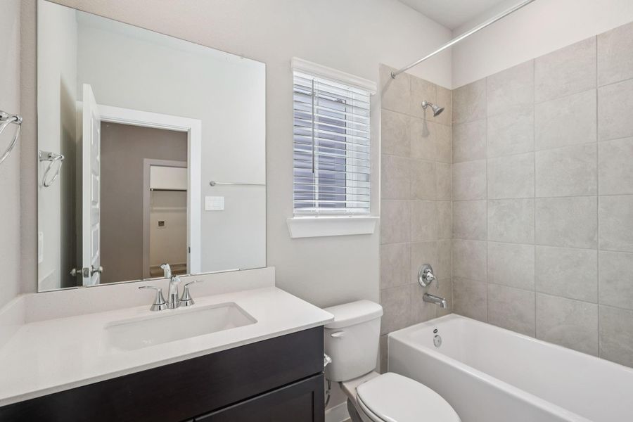 Furnished interior view inside a new home in Kemah Crossing - City Series, Kemah (Image 12). Furnished interior view inside a new home in Kemah Crossing - City Series, Kemah (Image 12).