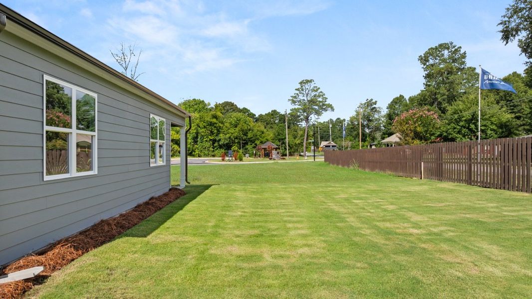 Representative exterior details of a home built from the KERRY by D.R. Horton in Northberry, Rome (Image 23).