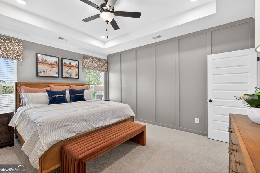 Furnished interior view inside a new home in Cobblestone Crossing Commons, Warner Robins (Image 33).