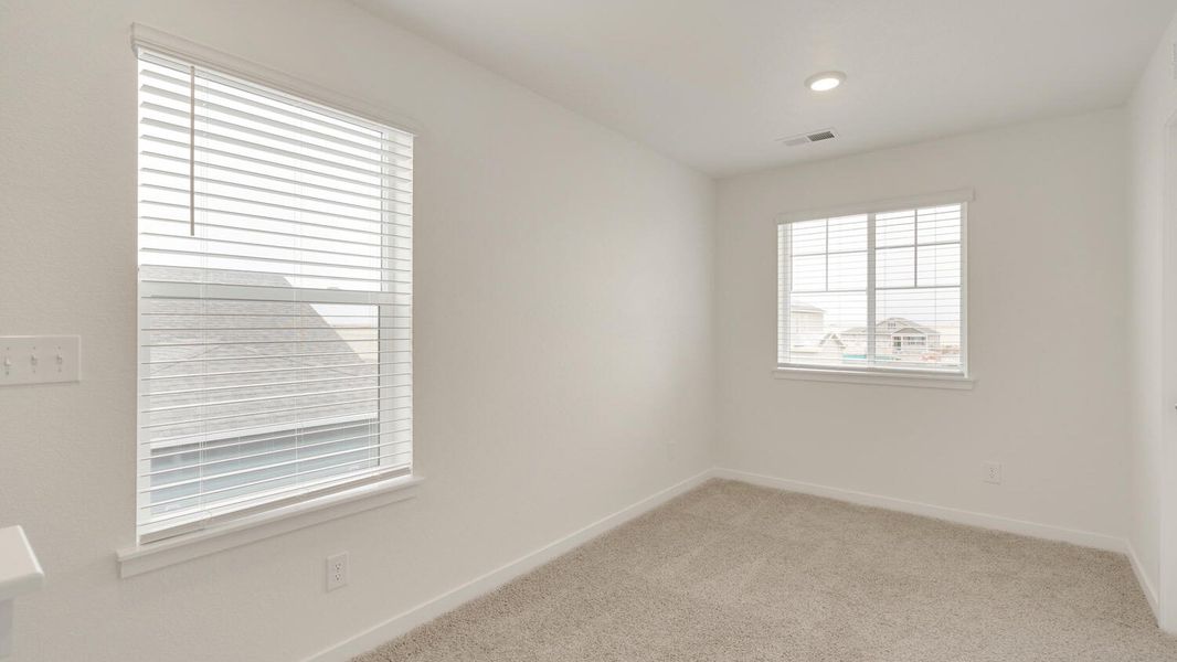Representative unfurnished interior of a home built from the Cabral by D.R. Horton in The Ridge at Lorson Ranch, Colorado Springs (Image 15).