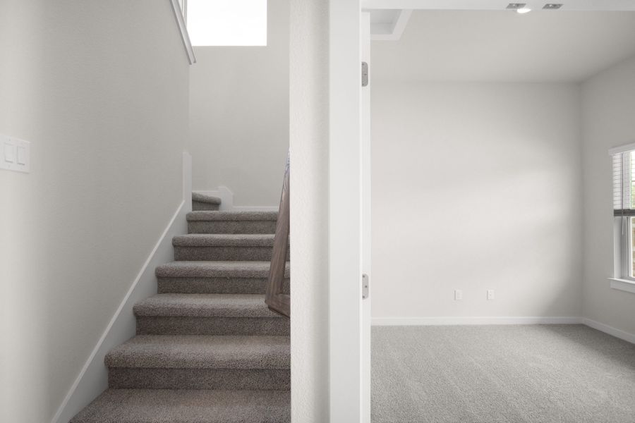 Spacious, unfurnished interior of a new home in Nolina, Georgetown (Image 88).