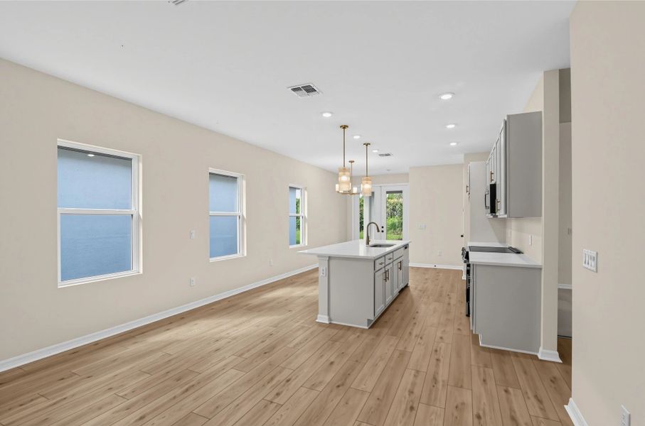 Furnished interior view inside a new home in Catamaran Cove, Rockledge (Image 5).