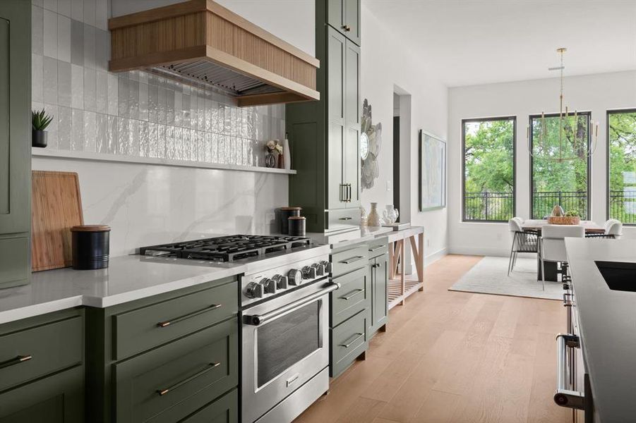 Furnished interior view inside a new home in , Arlington (Image 28).