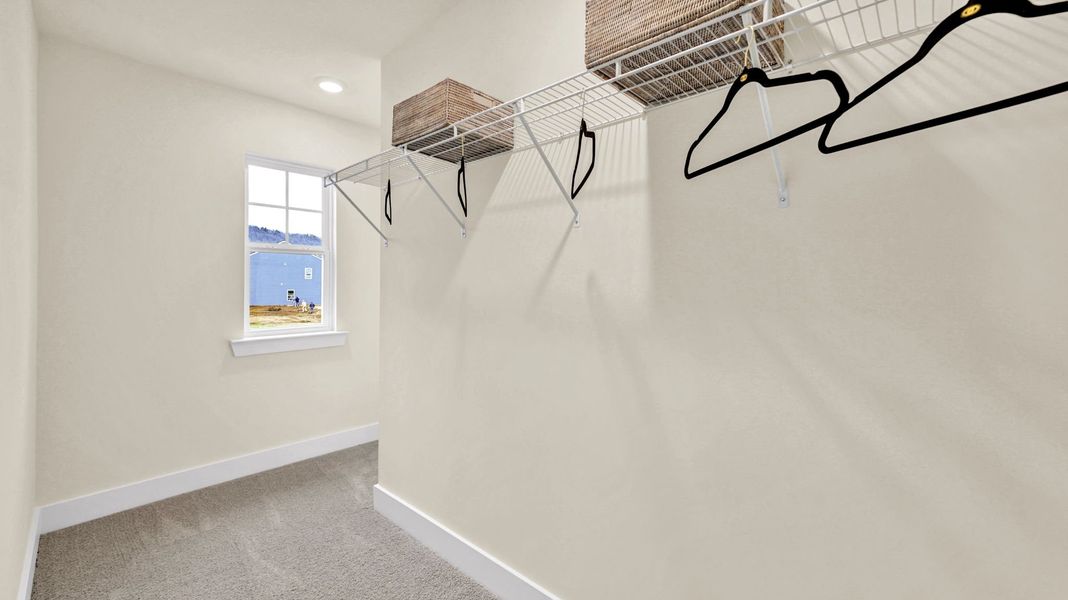 Representative unfurnished interior of a home built from the Darwin by D.R. Horton in Harbor Crest, Ooltewah (Image 19).