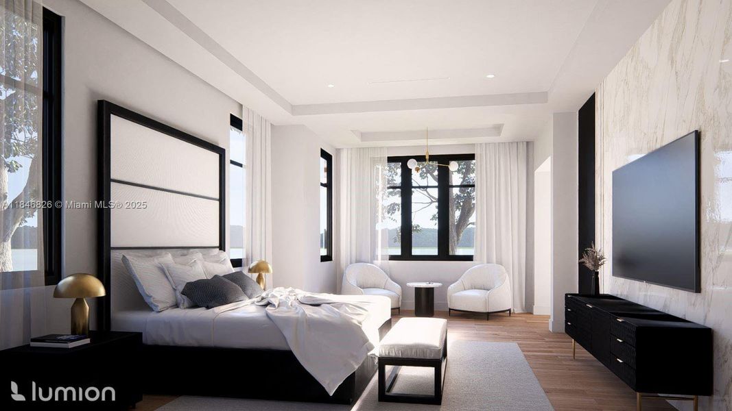 Furnished interior view inside a new home in , Naples (Image 6).