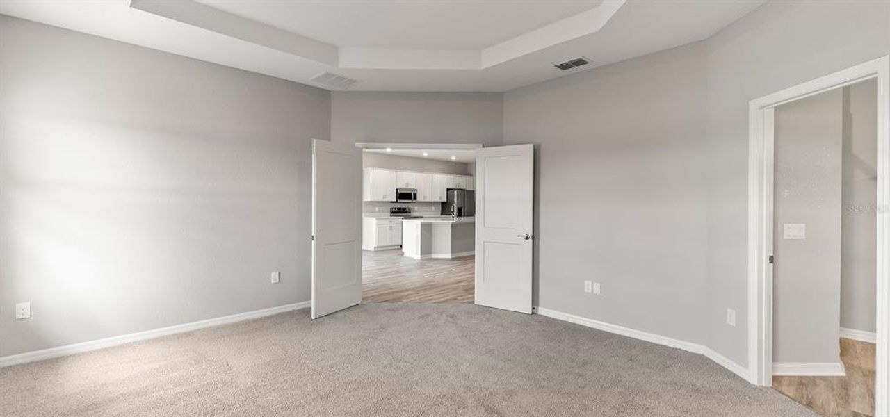Spacious, unfurnished interior of a new home in Estates at Hickory Cove - Single-Family Homes, St. Cloud (Image 16). Spacious, unfurnished interior of a new home in Estates at Hickory Cove - Single-Family Homes, St. Cloud (Image 16).