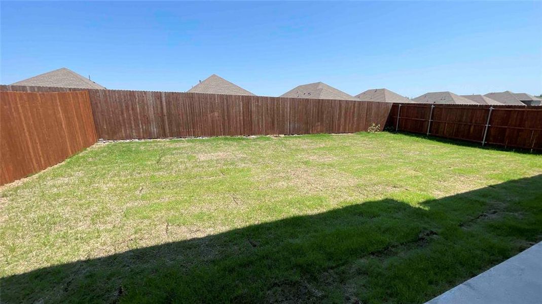 Exterior details and patio area of a home in Elevon, Lavon (Image 4). Exterior details and patio area of a home in Elevon, Lavon (Image 4).