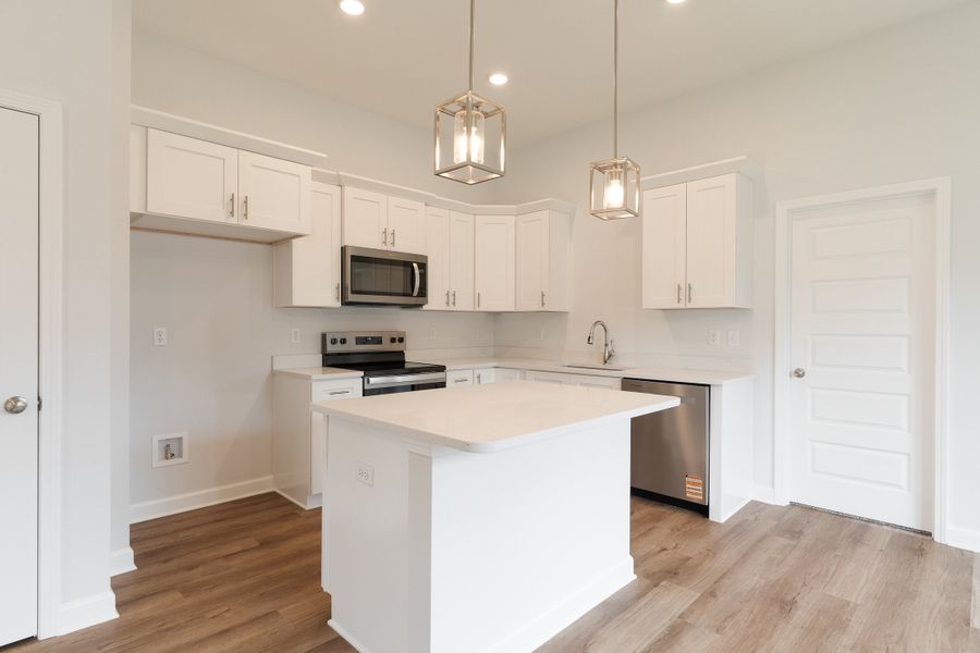 Furnished interior view inside a new home in Barton's Bend, Crestview (Image 5). Furnished interior view inside a new home in Barton's Bend, Crestview (Image 5).