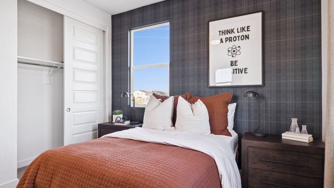 Representative furnished interior of a home built from the Miraval by D.R. Horton in The Ridge at Stone Butte, Phoenix (Image 41).