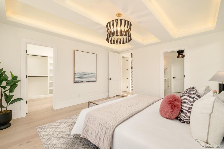 Furnished interior view inside a new home in , Denver (Image 17). Furnished interior view inside a new home in , Denver (Image 17).