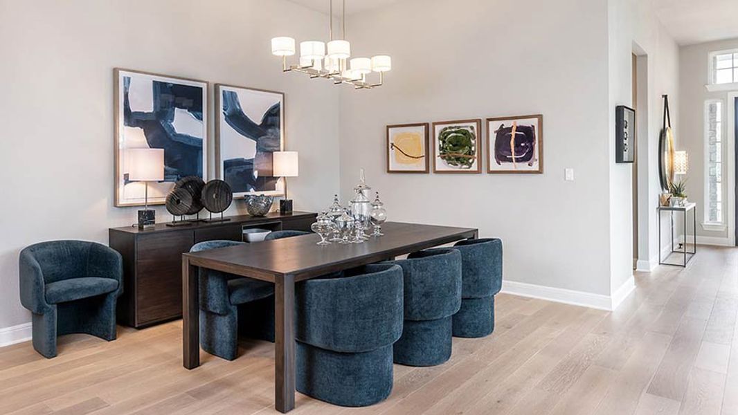 Representative furnished interior of a home built from the Artisan by Taylor Morrison in Travisso Naples Collection, Leander (Image 6). Representative furnished interior of a home built from the Artisan by Taylor Morrison in Travisso Naples Collection, Leander (Image 6).