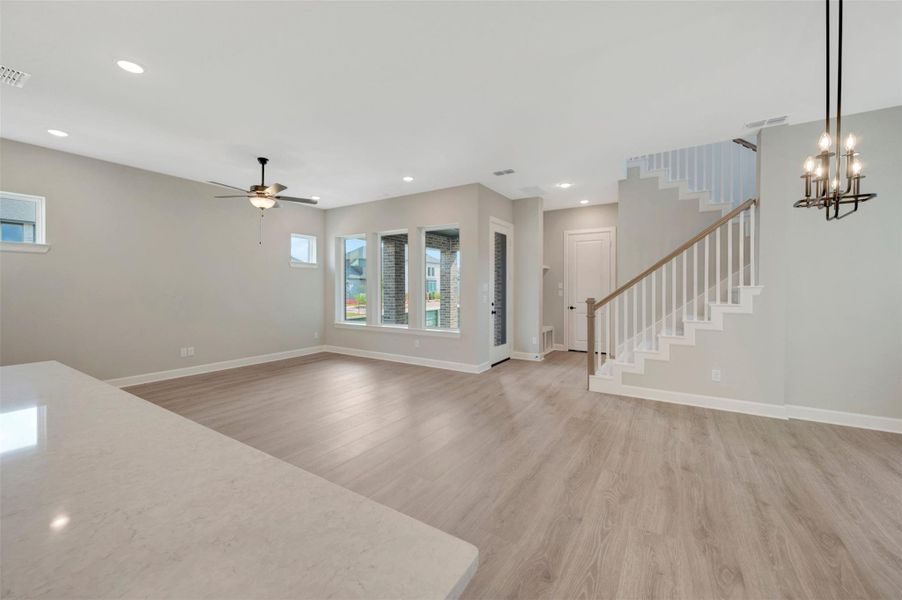 Spacious, unfurnished interior of a new home in Pomona - Grove Row Collection, Manvel (Image 18).