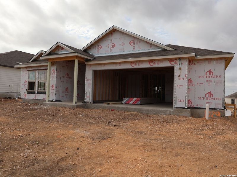 In-progress construction of a new home in Greenspoint Heights, Seguin, TX (Image 34).