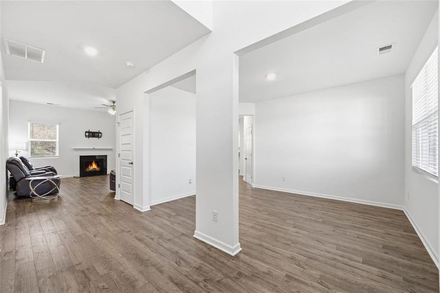 Spacious, unfurnished interior of a new home in Stillwater Springs, Dacula (Image 34).