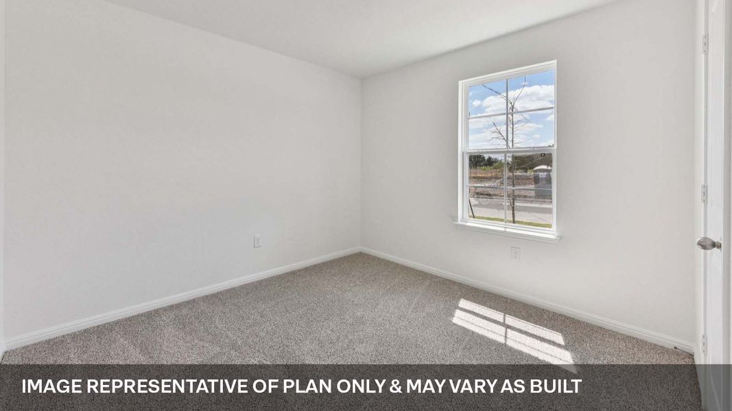Representative unfurnished interior of a home built from the The Lakeway by D.R. Horton in Carillon, Manor (Image 20).