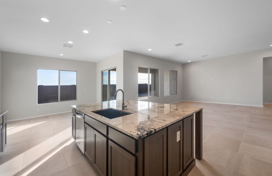 Furnished interior view inside a new home in Soleo, San Tan Valley (Image 9).