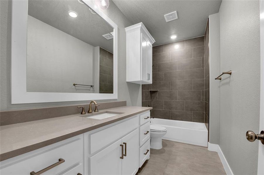 Bathroom featuring hardwood / wood-style floors