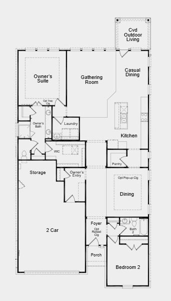Image 12 representing the Dovetail by Taylor Morrison in Nolina 50s, Georgetown, TX.