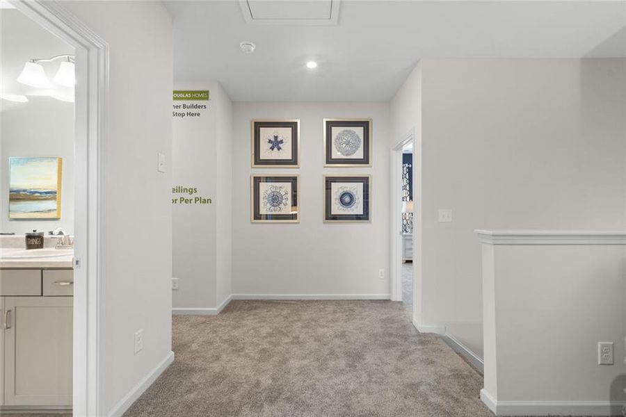 Spacious, unfurnished interior of a new home in Sycamore Crest, Calhoun (Image 20).