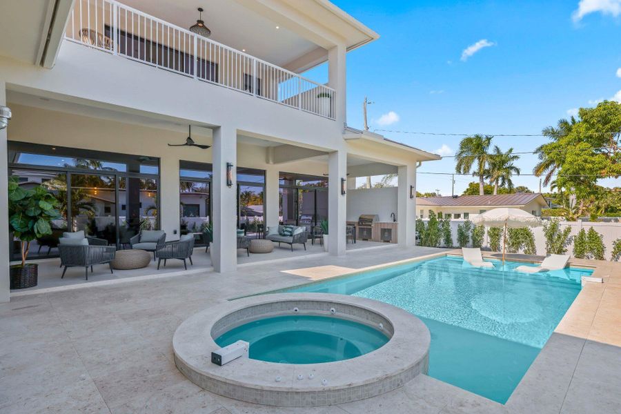 Exterior details and patio area of a home in , Delray Beach (Image 39). Exterior details and patio area of a home in , Delray Beach (Image 39).