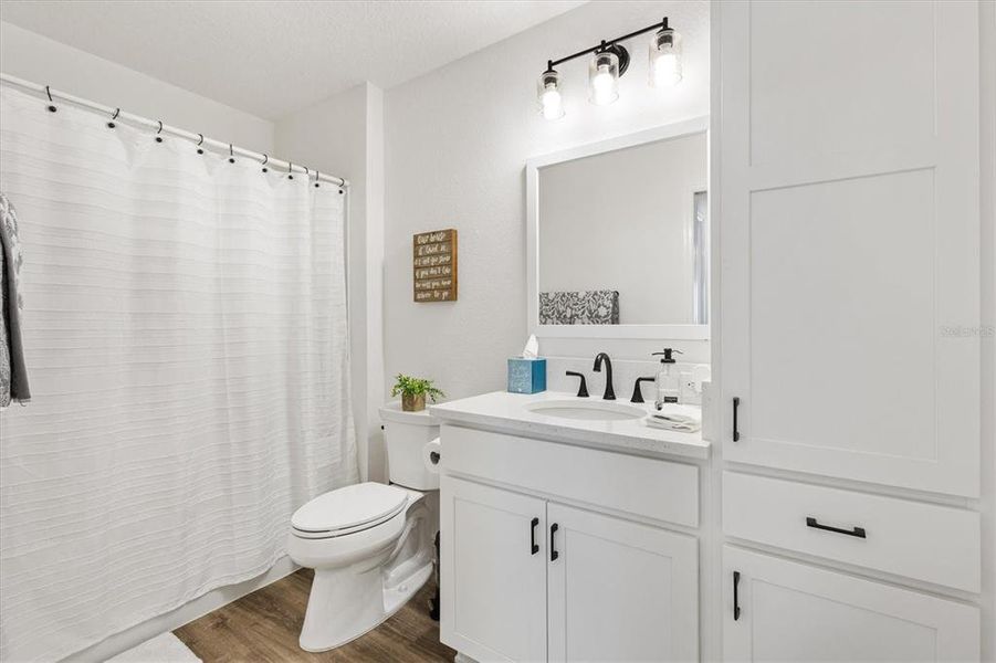 Furnished interior view inside a new home in , The Villages (Image 22).