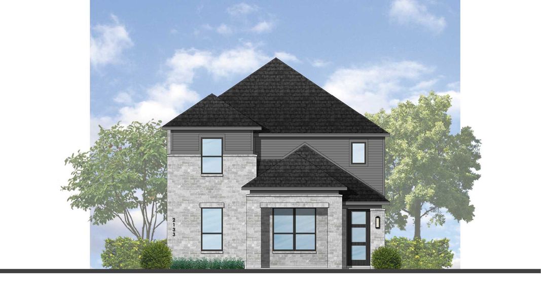 Representative Elevation - some options shown