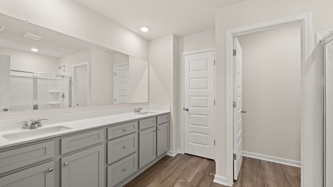 Furnished interior view inside a new home in Brookland Commons, Monroe (Image 9).