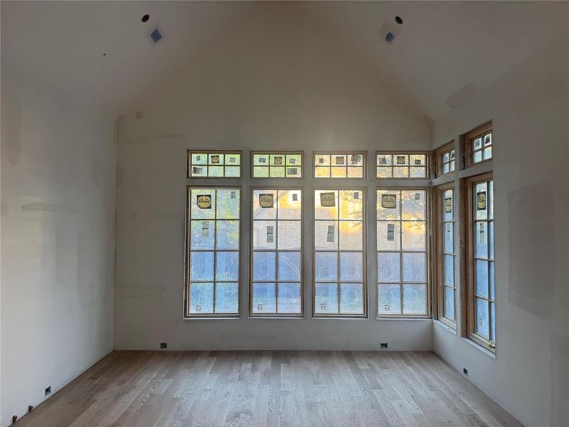 In-progress construction of a new home in , Dallas, TX (Image 6).