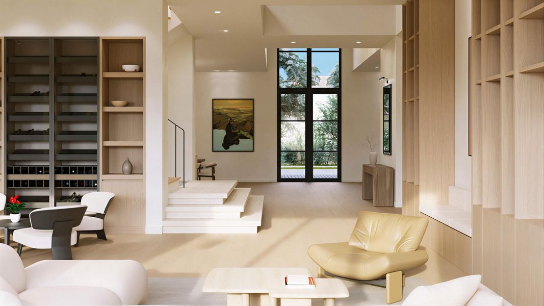 Entry and Living area