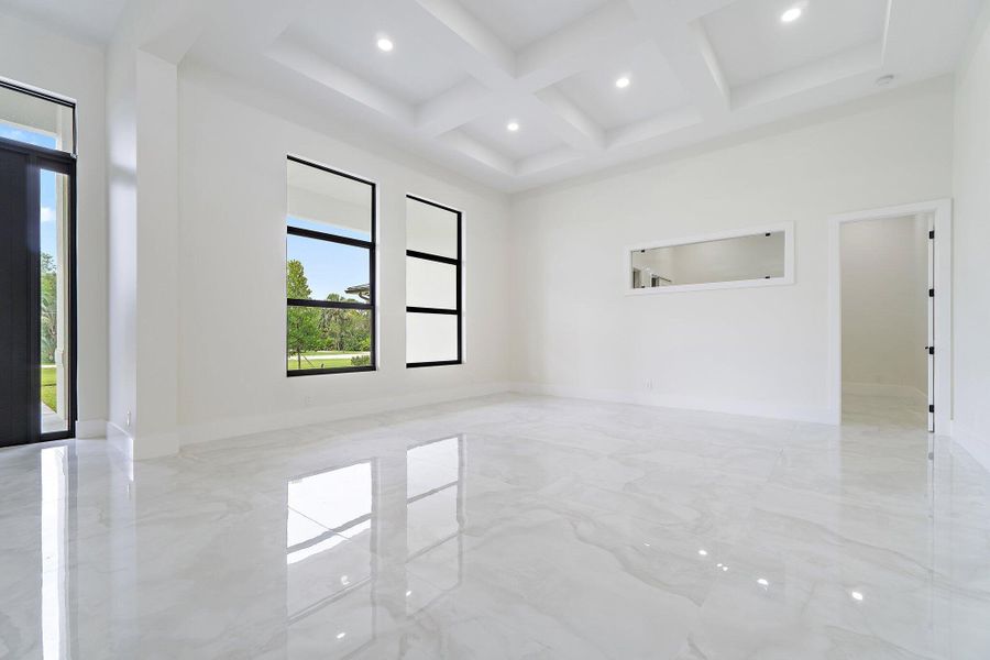 Spacious, unfurnished interior of a new home in , Jupiter (Image 61).