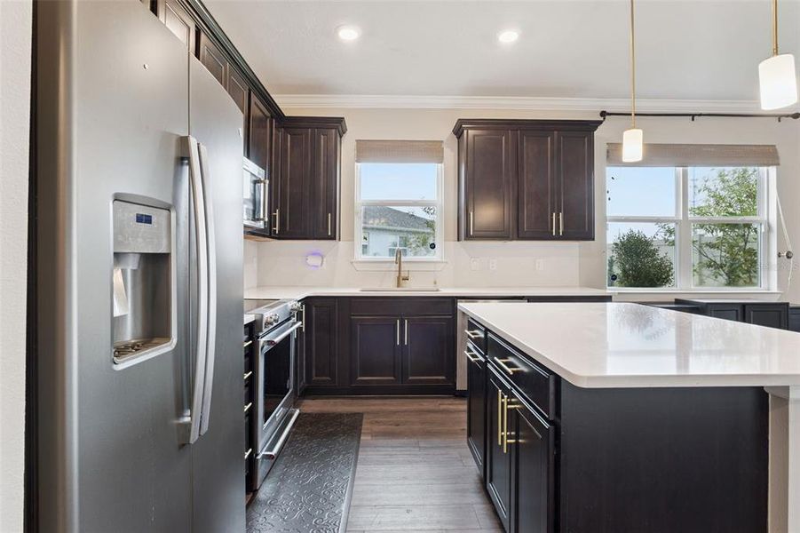 Furnished interior view inside a new home in , Kissimmee (Image 6).