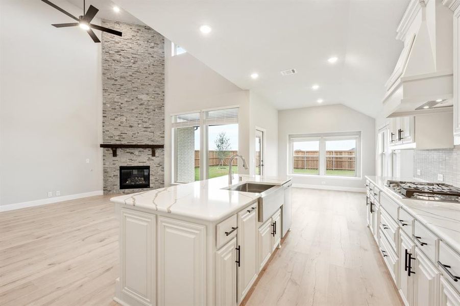 Furnished interior view inside a new home in Meraki, Forney (Image 8).