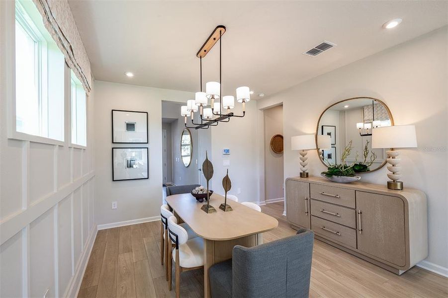 Furnished interior view inside a new home in Sanderling, Palmetto (Image 13).