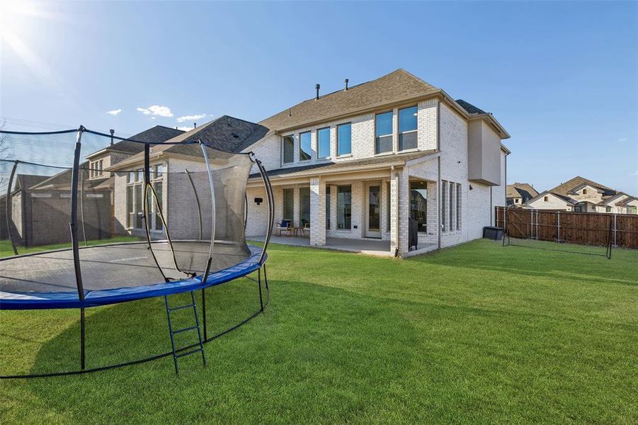 Exterior details and patio area of a home in , McKinney (Image 20). Exterior details and patio area of a home in , McKinney (Image 20).