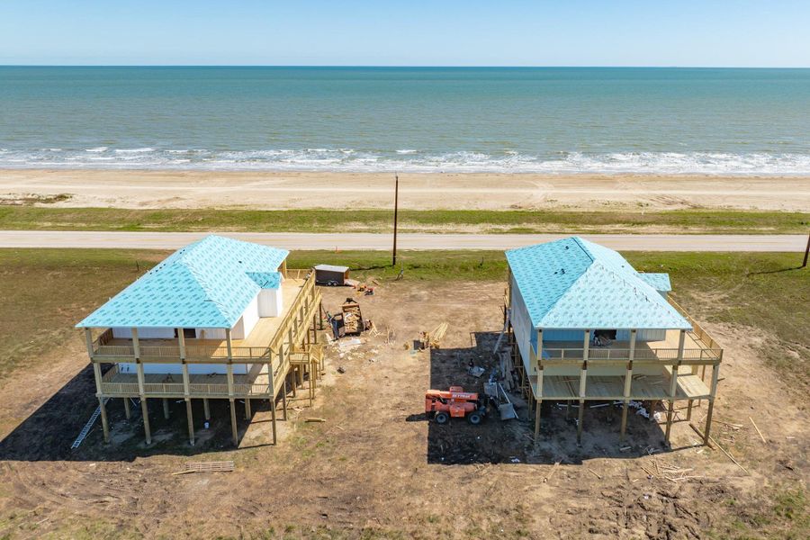 In-progress construction of a new home in , Freeport, TX (Image 6).