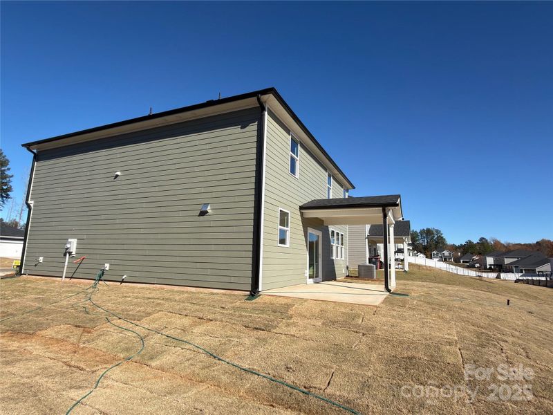 Exterior details and patio area of a home in Bella Vista Heritage, Denver (Image 4).