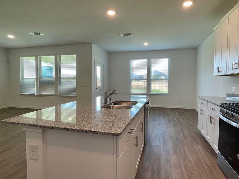 Furnished interior view inside a new home in Sunterra, Katy (Image 6). Furnished interior view inside a new home in Sunterra, Katy (Image 6).