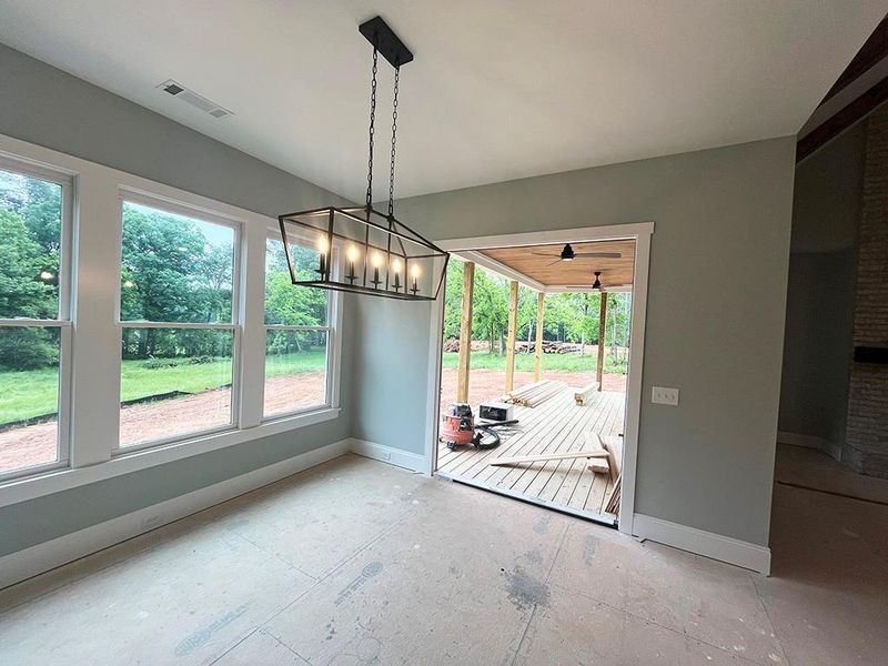 In-progress construction of a new home in , Canton, GA (Image 21).