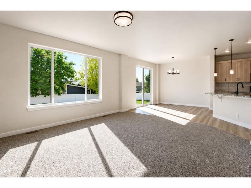 Spacious, unfurnished interior of a new home in , Johnstown (Image 35).